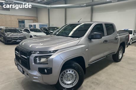 Silver 2025 Mitsubishi Triton Double Cab Pick Up Glx (4X2)