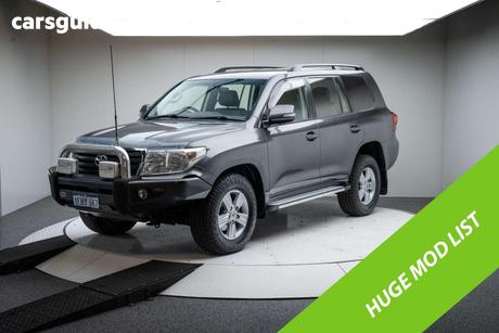 Grey 2012 Toyota Landcruiser Wagon Altitude Se