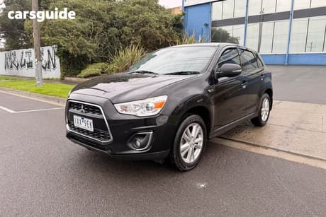Black 2014 Mitsubishi ASX Wagon Aspire (2Wd)