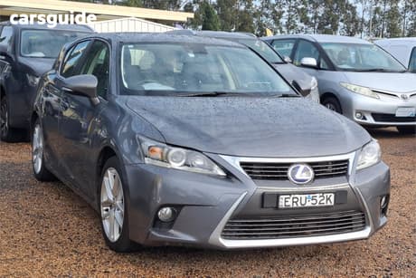 Grey 2015 Lexus CT200H Hatchback Luxury
