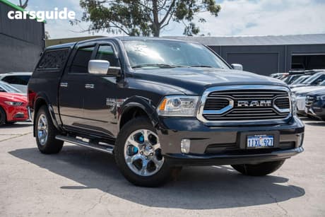 Grey 2018 RAM 1500 Crew Cab Utility Laramie (4X4) 885Kg