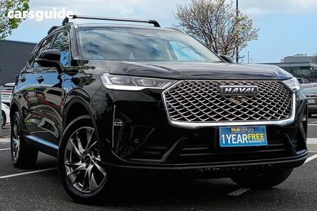 Black 2022 GWM Haval H6 Wagon Ultra