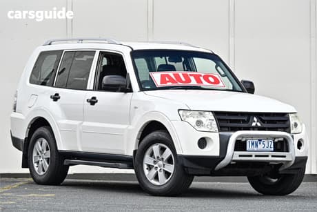 White 2008 Mitsubishi Pajero Wagon Glx Lwb (4X4)