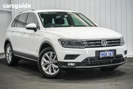 White 2020 Volkswagen Tiguan Wagon 132 Tsi Comfortline