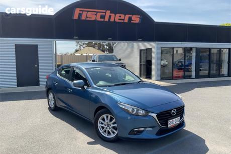 Blue 2016 Mazda 3 Sedan Maxx