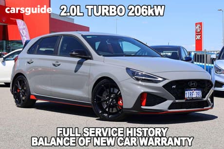 Grey 2025 Hyundai I30 Hatchback N Premium