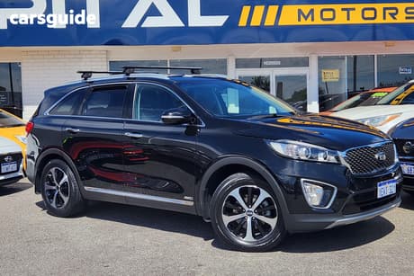 Black 2015 Kia Sorento Wagon Sli (4X4)