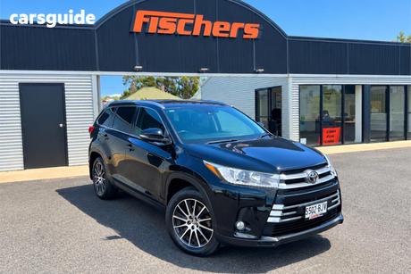Black 2017 Toyota Kluger Wagon Grande (4X2)