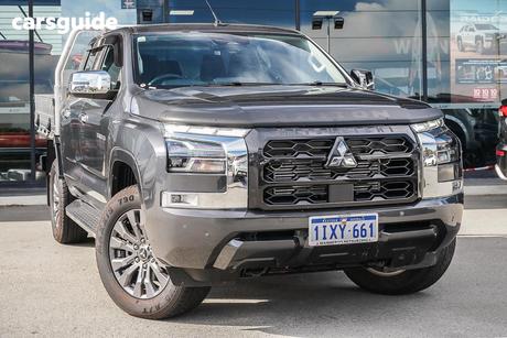 Grey 2025 Mitsubishi Triton Double Cab Chassis Gls (4X4)