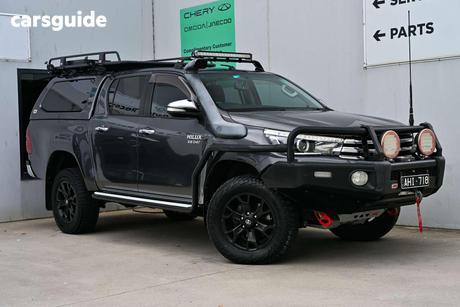 Grey 2016 Toyota Hilux Dual Cab Utility Sr5 (4X4)