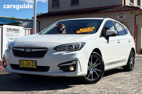White 2019 Subaru Impreza Hatchback 2.0I-L (Awd)
