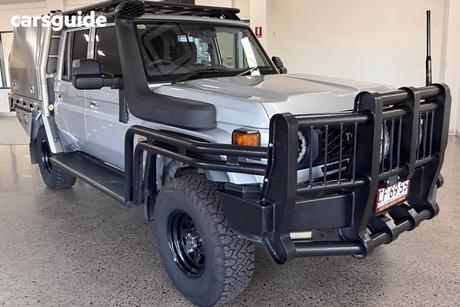 Silver 2024 Toyota Landcruiser Double Cab Chassis Lc79 Gxl