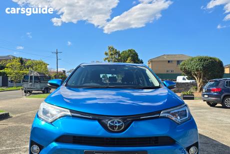 Blue 2018 Toyota RAV4 Wagon Gx (4X4)