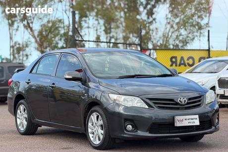 Grey 2011 Toyota Corolla Sedan Ascent