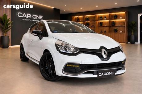 White 2013 Renault Clio Hatchback Rs 200 Cup Trophy