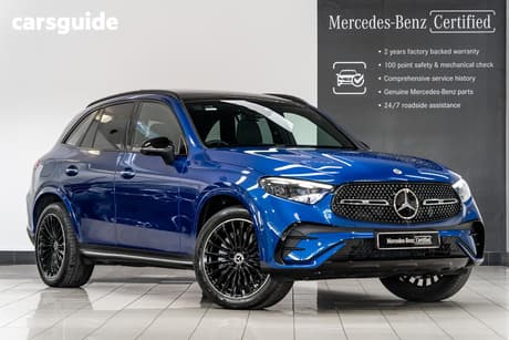 Blue 2025 Mercedes-Benz GLC200 Wagon 4Matic