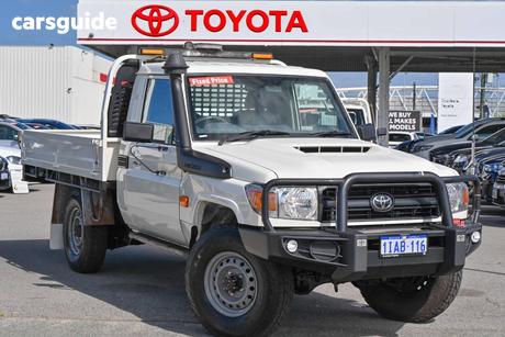 White 2023 Toyota Landcruiser Cab Chassis Lc79 Workmate