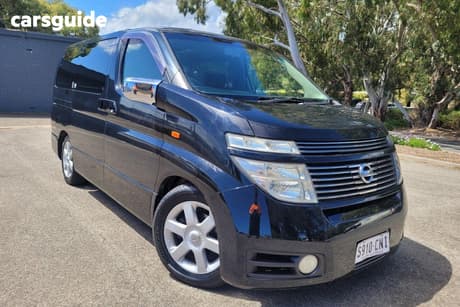 Black 2003 Nissan Elgrand Wagon