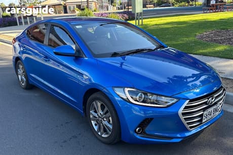 Blue 2016 Hyundai Elantra Sedan Active 2.0 Mpi
