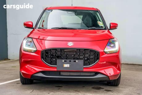 Red 2026 Suzuki Swift Hatchback Hybrid Glx