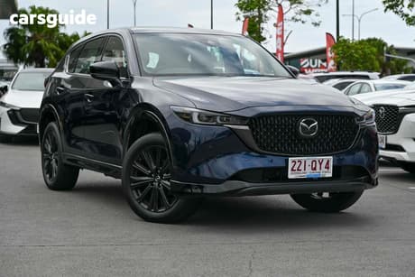 Blue 2025 Mazda CX-5 Wagon G25 Gt Sp (Awd)