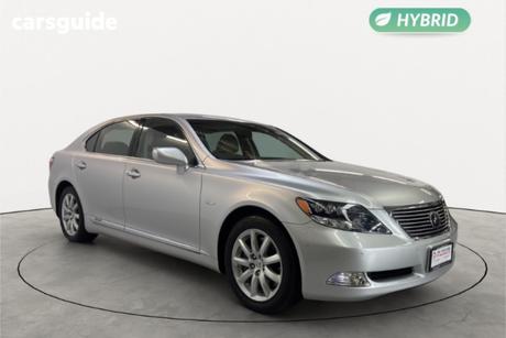 Silver 2007 Lexus LS Sedan LS600HL