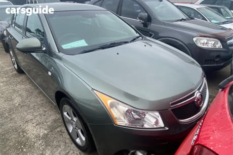 Grey 2013 Holden Cruze Hatchback Equipe