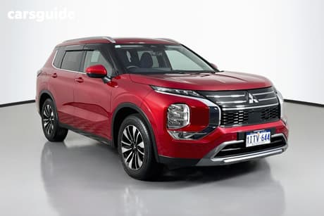 Red 2025 Mitsubishi Outlander Wagon Ls 7 Seat (Awd)