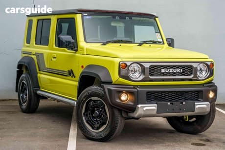 Yellow 2025 Suzuki Jimny Wagon Xl