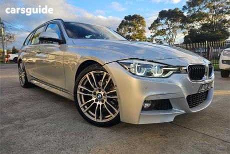 Silver 2018 BMW 320I Wagon Touring M Sport