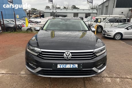 Grey 2018 Volkswagen Passat Wagon Alltrack 140 Tdi