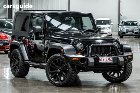 Black 2008 Jeep Wrangler Softtop Sport (4X4)