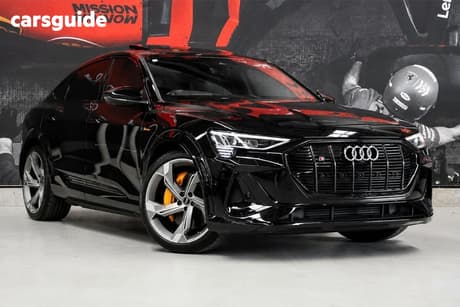 Black 2022 Audi E-Tron Sportback S Quattro