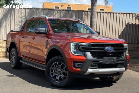 Orange 2023 Ford Ranger Double Cab Pick Up Wildtrak 2.0 (4X4)
