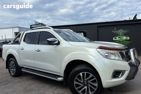 White 2015 Nissan Navara Dual Cab Utility St-X (4X4)
