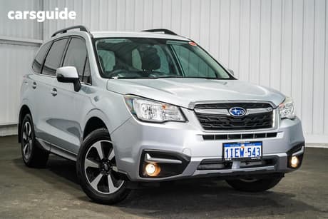 Silver 2017 Subaru Forester Wagon 2.5I-L