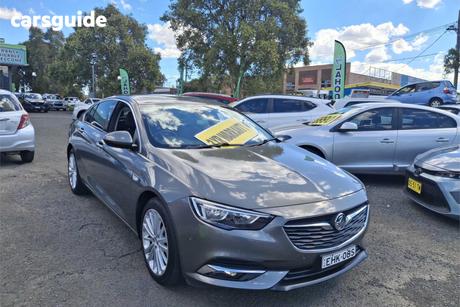 Grey 2018 Holden Calais Liftback