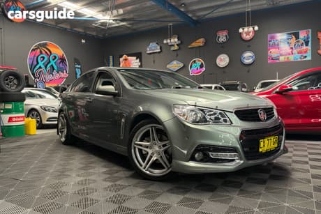 Grey 2013 Holden Commodore Sedan Ss-V