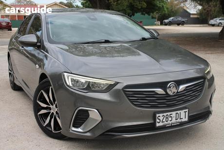 Grey 2018 Holden Commodore Liftback Rs