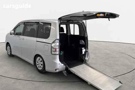 Silver 2012 Toyota Voxy Commercial WELCAB X-L EDITION