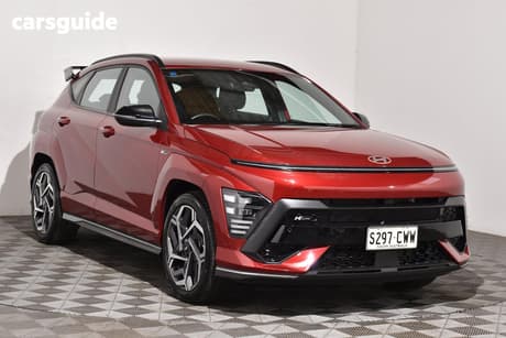 Red 2023 Hyundai Kona Wagon N Line