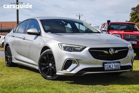 Silver 2018 Holden Commodore Liftback Rs