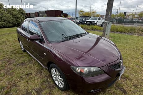 Purple 2007 Mazda 3 Sedan Maxx Sport