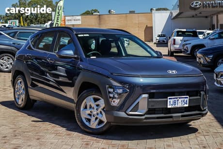 Blue 2026 Hyundai Kona Wagon