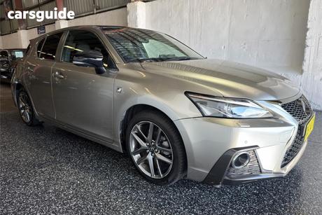 Silver 2018 Lexus CT200H Hatchback F Sport Hybrid