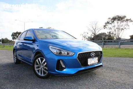 Blue 2017 Hyundai I30 Hatchback Active