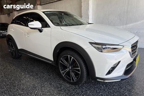 White 2019 Mazda CX-3 Wagon Akari Le (Awd)