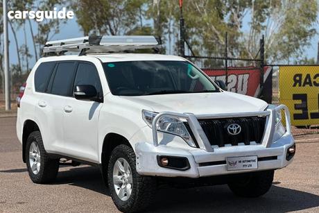 White 2016 Toyota Landcruiser Prado Wagon Gx (4X4)