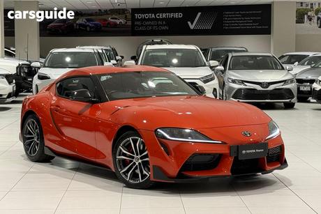 Orange 2024 Toyota Supra Coupe SUPRA GT 3.0L TURBO AUTOMATIC COUPE