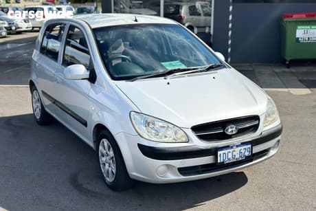 Silver 2009 Hyundai Getz Hatchback S